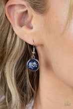 Load image into Gallery viewer, Fleek and Flecked - Blue necklace