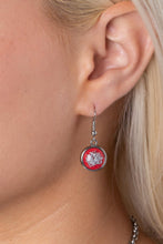 Load image into Gallery viewer, Fleek and Flecked - Red necklace