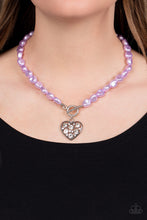 Load image into Gallery viewer, Color Me Smitten - Purple necklace
