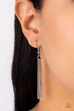 Load image into Gallery viewer, Shimmering Seafloors - Black necklace