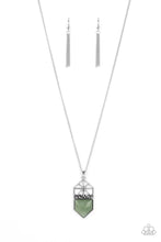 Load image into Gallery viewer, Trailblazing Talisman - Green necklace