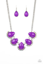 Load image into Gallery viewer, Ethereal Exaggerations - Purple necklace