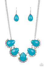 Load image into Gallery viewer, Ethereal Exaggerations - Blue necklace