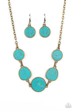 Load image into Gallery viewer, Santa Fe Flats - Brass necklace