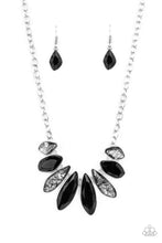 Load image into Gallery viewer, Crystallized Couture - Black necklace
