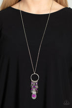 Load image into Gallery viewer, Totally Trolling - Purple necklace