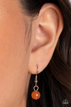 Load image into Gallery viewer, Aquatic Garden - Orange necklace