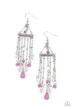 Load image into Gallery viewer, Marina Breeze - Purple earrings