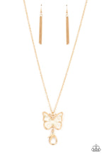 Load image into Gallery viewer, Gives Me Butterflies - Gold necklace