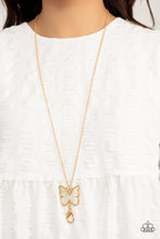 Load image into Gallery viewer, Gives Me Butterflies - Gold necklace