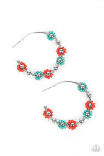 Load image into Gallery viewer, Growth Spurt - Red earrings
