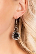 Load image into Gallery viewer, Mojave Mogul - Black earrings