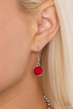 Load image into Gallery viewer, Delectable Daydream - Red necklace