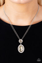 Load image into Gallery viewer, Castle Diamonds - Brown necklace