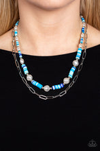 Load image into Gallery viewer, Tidal Trendsetter - Blue necklace