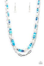 Load image into Gallery viewer, Tidal Trendsetter - Blue necklace