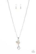 Load image into Gallery viewer, Rainbow Bloom - White necklace