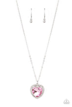 Load image into Gallery viewer, Sweethearts Stroll - Pink necklace
