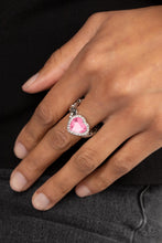 Load image into Gallery viewer, Committed to Cupid - Pink ring