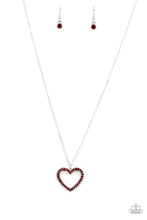 Load image into Gallery viewer, Dainty Darling - Red necklace
