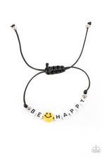 Load image into Gallery viewer, I Love Your Smile - Black bracelet
