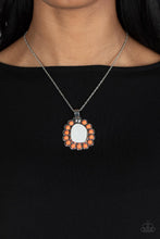 Load image into Gallery viewer, Sahara Sea - Orange necklace