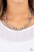 Load image into Gallery viewer, Happy Looks Good on You - Blue necklace