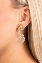 Load image into Gallery viewer, Stellar Shooting Star - Gold earrings