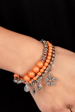 Load image into Gallery viewer, Individual Inflorescence - Orange bracelet