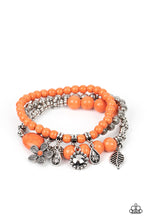Load image into Gallery viewer, Individual Inflorescence - Orange bracelet