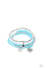 Load image into Gallery viewer, Teenage DREAMER - Blue bracelet