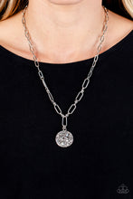 Load image into Gallery viewer, Stardust Saucer - White necklace