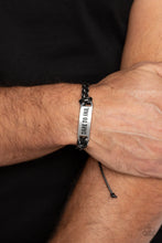 Load image into Gallery viewer, Dare to Fail - Black bracelet