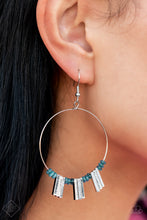 Load image into Gallery viewer, Luxe Lagoon - Blue earrings