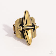 Load image into Gallery viewer, Combustible Compass - Brass ring