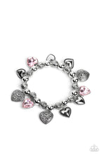 Load image into Gallery viewer, Charming Crush - Pink bracelet