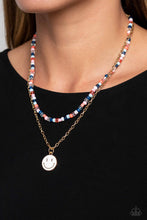 Load image into Gallery viewer, High School Reunion - Blue necklace