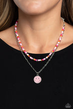 Load image into Gallery viewer, High School Reunion - Pink necklace