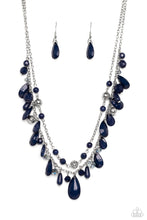 Load image into Gallery viewer, Flirty Flood - Blue necklace