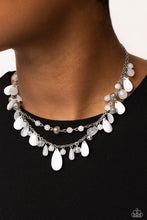 Load image into Gallery viewer, Flirty Flood - White necklace