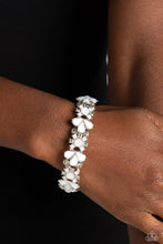 Load image into Gallery viewer, Teasing Torrent - White bracelet
