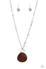Load image into Gallery viewer, I Put A SHELL On You - Brown necklace