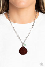 Load image into Gallery viewer, I Put A SHELL On You - Brown necklace