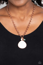 Load image into Gallery viewer, I Put A SHELL On You - Copper necklace