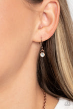 Load image into Gallery viewer, Over the TEARDROP - Copper necklace