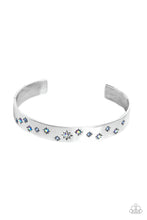 Load image into Gallery viewer, Starburst Shimmer - Blue bracelet