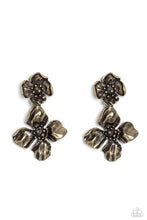 Load image into Gallery viewer, Gilded Grace - Brass earrings