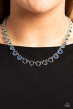 Load image into Gallery viewer, Kaleidoscope Charm - Blue necklace