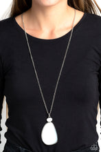 Load image into Gallery viewer, Geometric Glow - White neklace