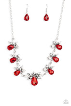 Load image into Gallery viewer, Explosive Effulgence - Red necklace